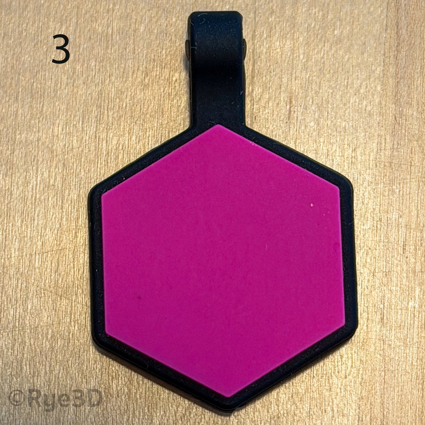 Silicone Name Tag