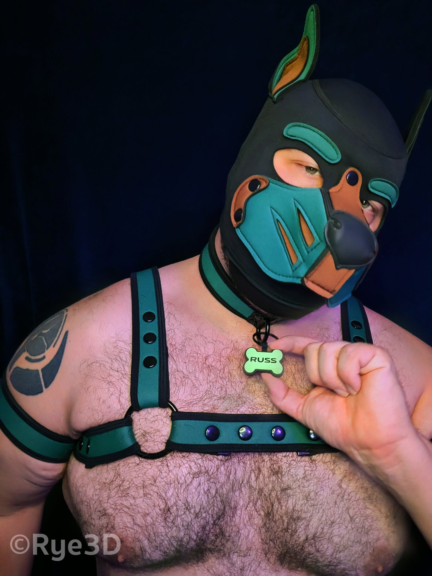Silicone Name Tag